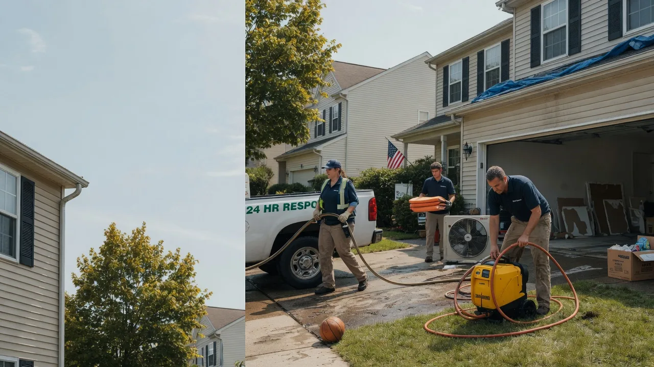 Emergency Water Damage Restoration in Blandon, PA near me